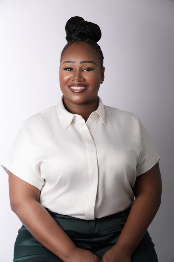 Bianca Mouton, founder of Twinspire. Headshot, cream.